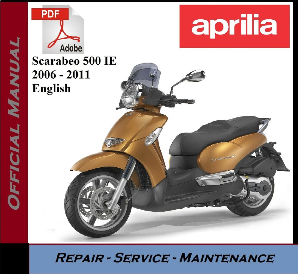 Aprilia Scarabeo 500 ABS- схема для ремонта и обслуживания