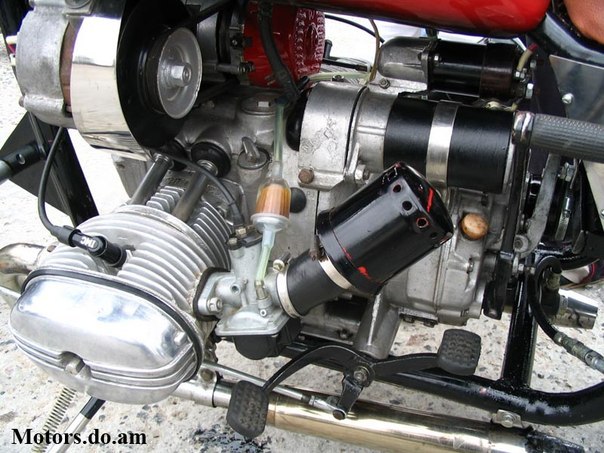 Замена генератора мотоцикла на более продвинутый 1000 или 750 ватный