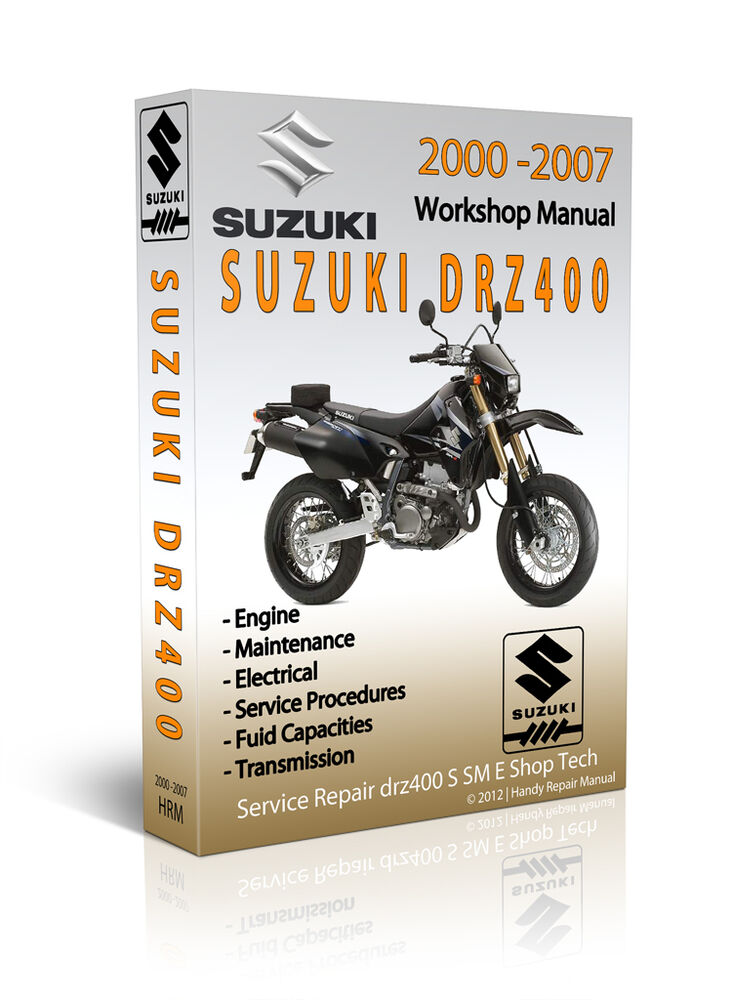 Мануалы и документация для Suzuki DR-Z 400 (S, SM, E)