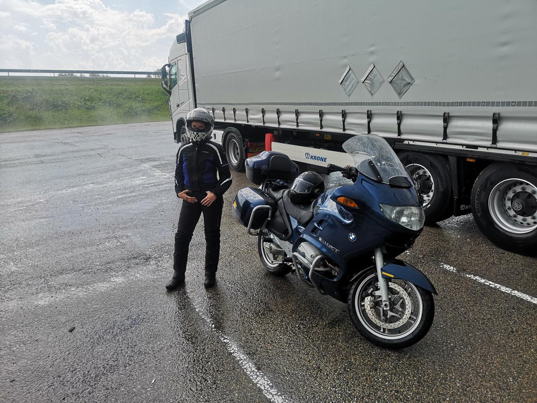На мотоцикле в Прибалтику