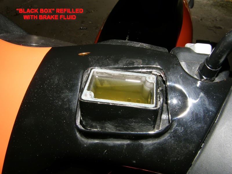 Замена тормозной жидкости на скутере
