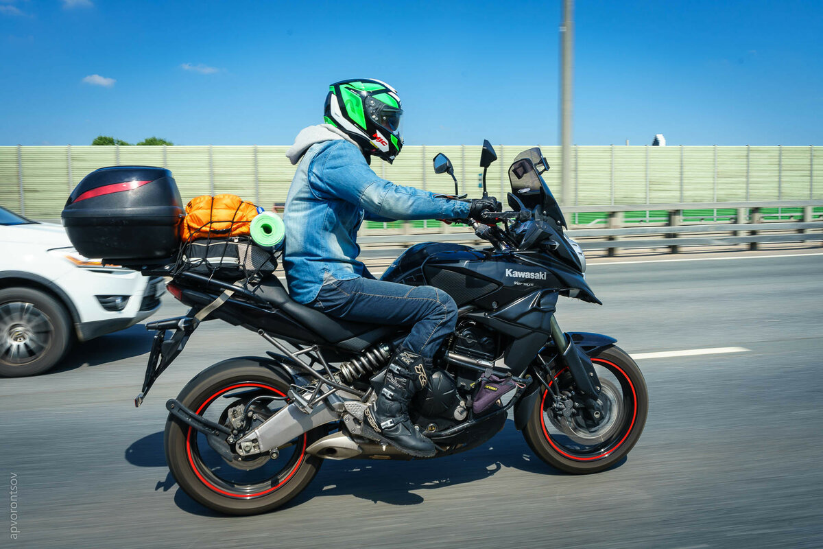 Тест-драйв мотоцикла Kawasaki Versys 1000