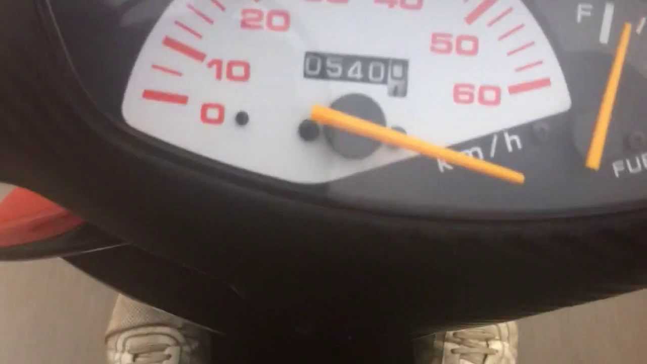 Как увеличить максимальную скорость скутера Honda Dio