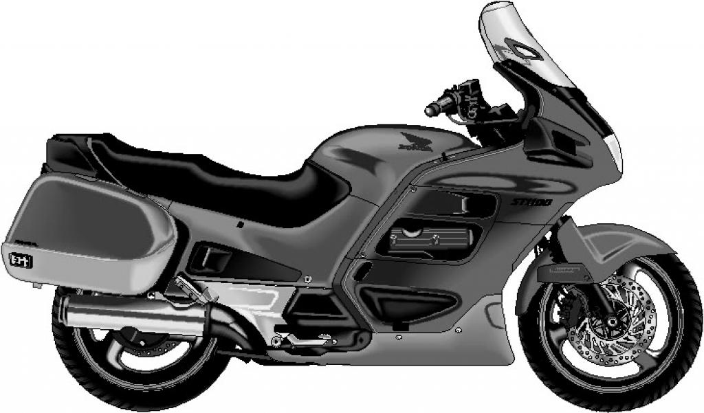 Хонда st 1100 pan european - один из самых лучших туристических мотоциклов
