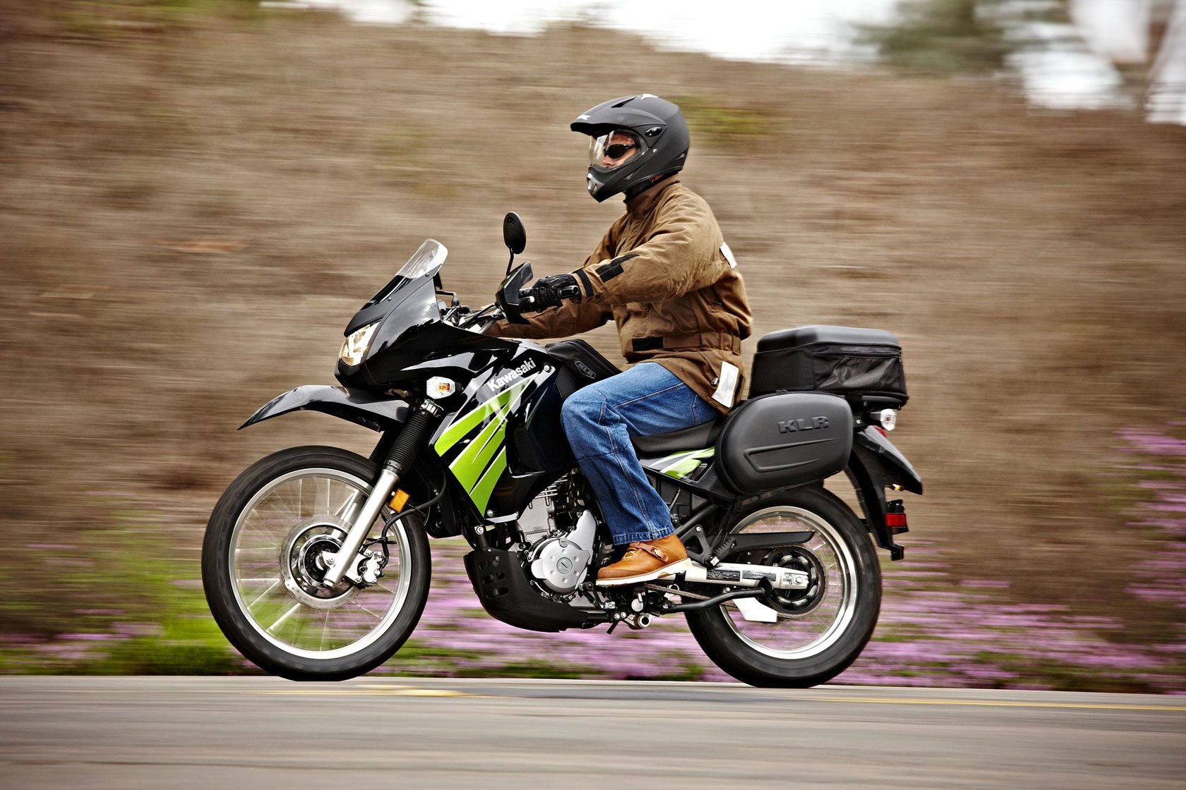 Тест-драйв мотоцикла Kawasaki KLR650
