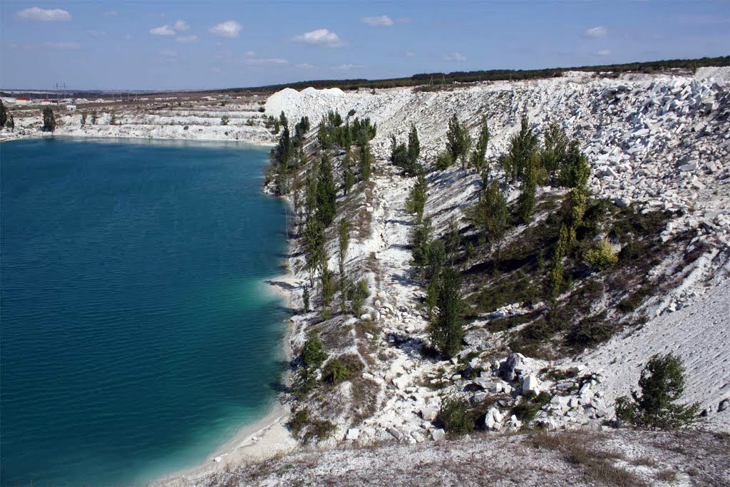 Марсианское озеро в крыму фото