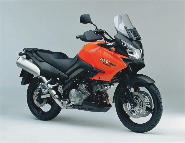 Информация по мотоциклу kawasaki klv 1000