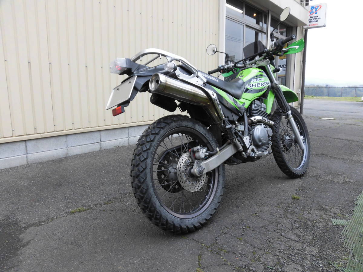 Тест-драйв мотоцикла Kawasaki KL250 Super Sherpa
