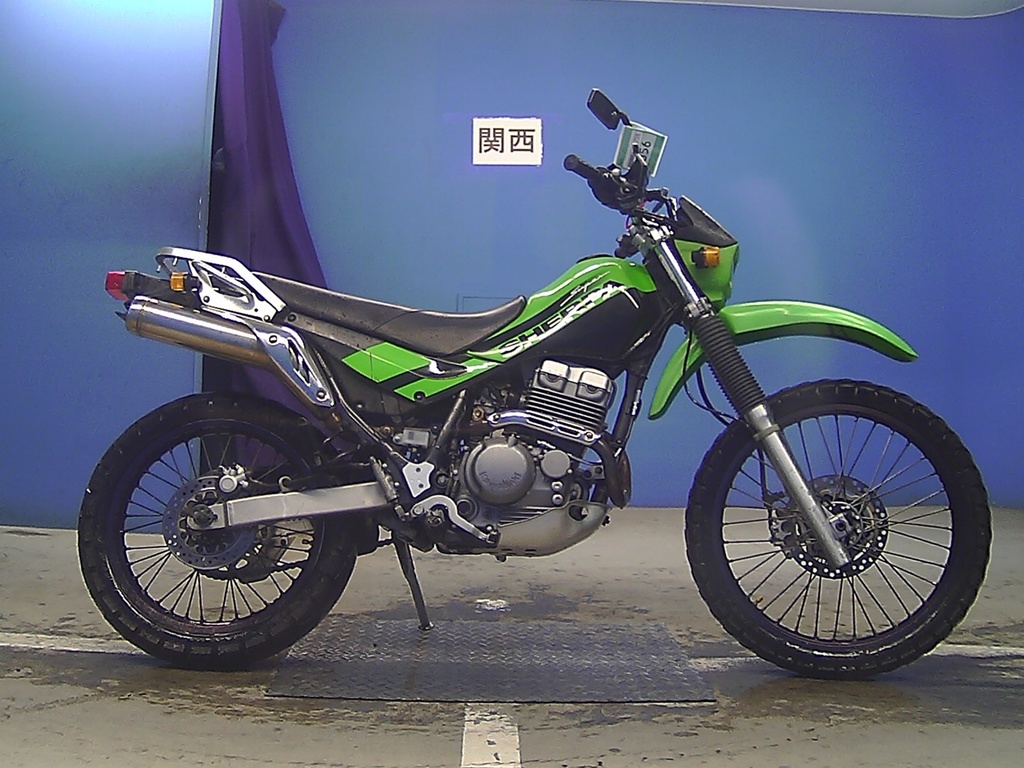 Тест-драйв мотоцикла Kawasaki KL250 Super Sherpa