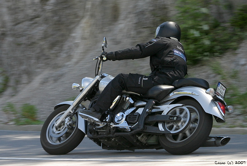 Тест-драйв мотоцикла Yamaha XVS950