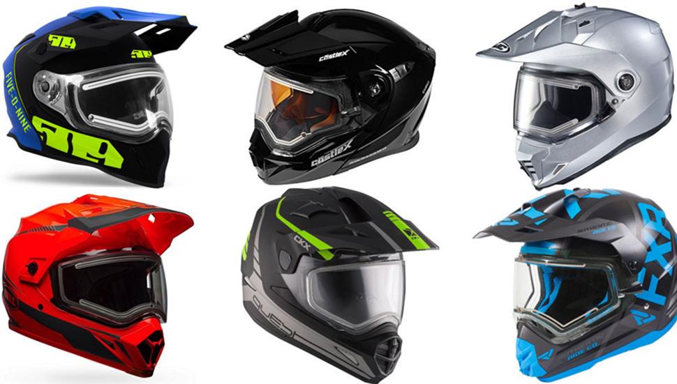 Как выбрать шлем для снегохода (снегоходный шлем)?