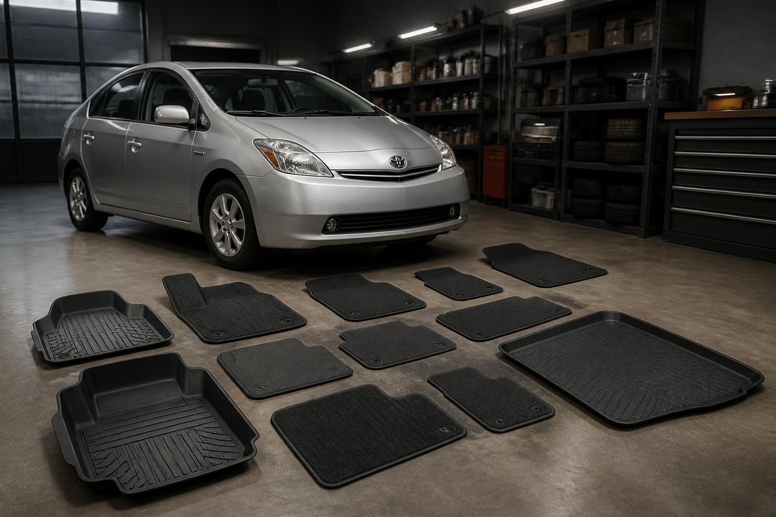 как подобрать автомобильные коврики для Toyota Prius 2003 - 2022 года выпуска
