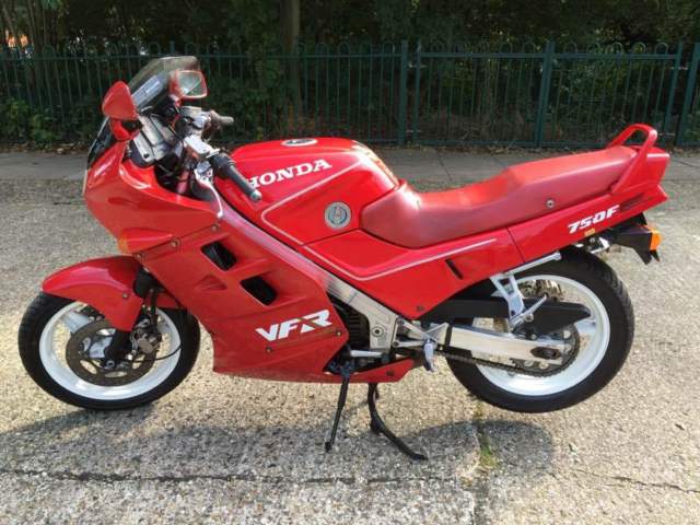 Мотоцикл honda vfr750 f 1989