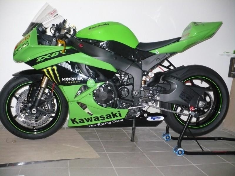 Мотоцикл kawasaki ninja zx6r