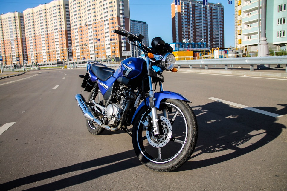 Yamaha YBR 125 великолепно подходит для начинающих мотоциклистов
