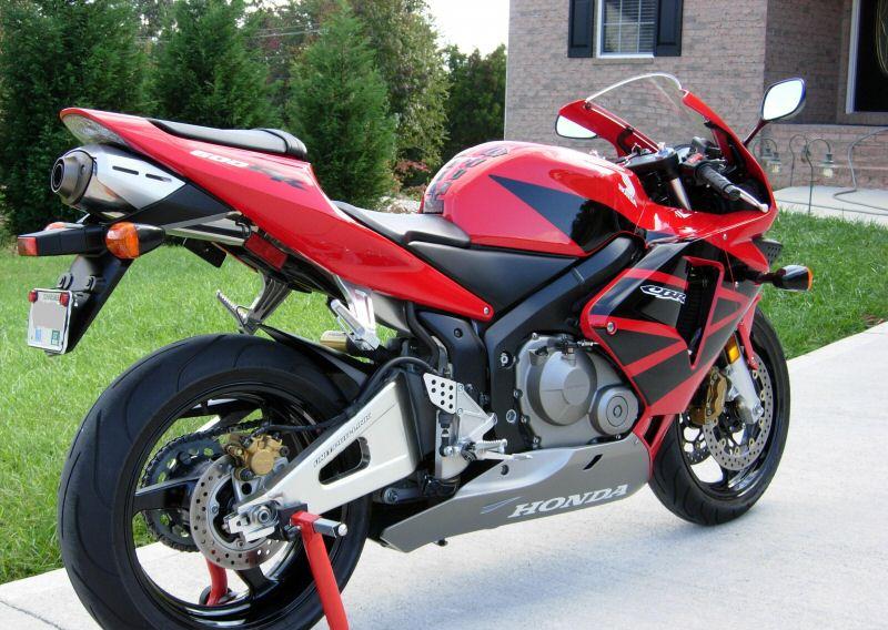 Информация по мотоциклу honda cbr600rr