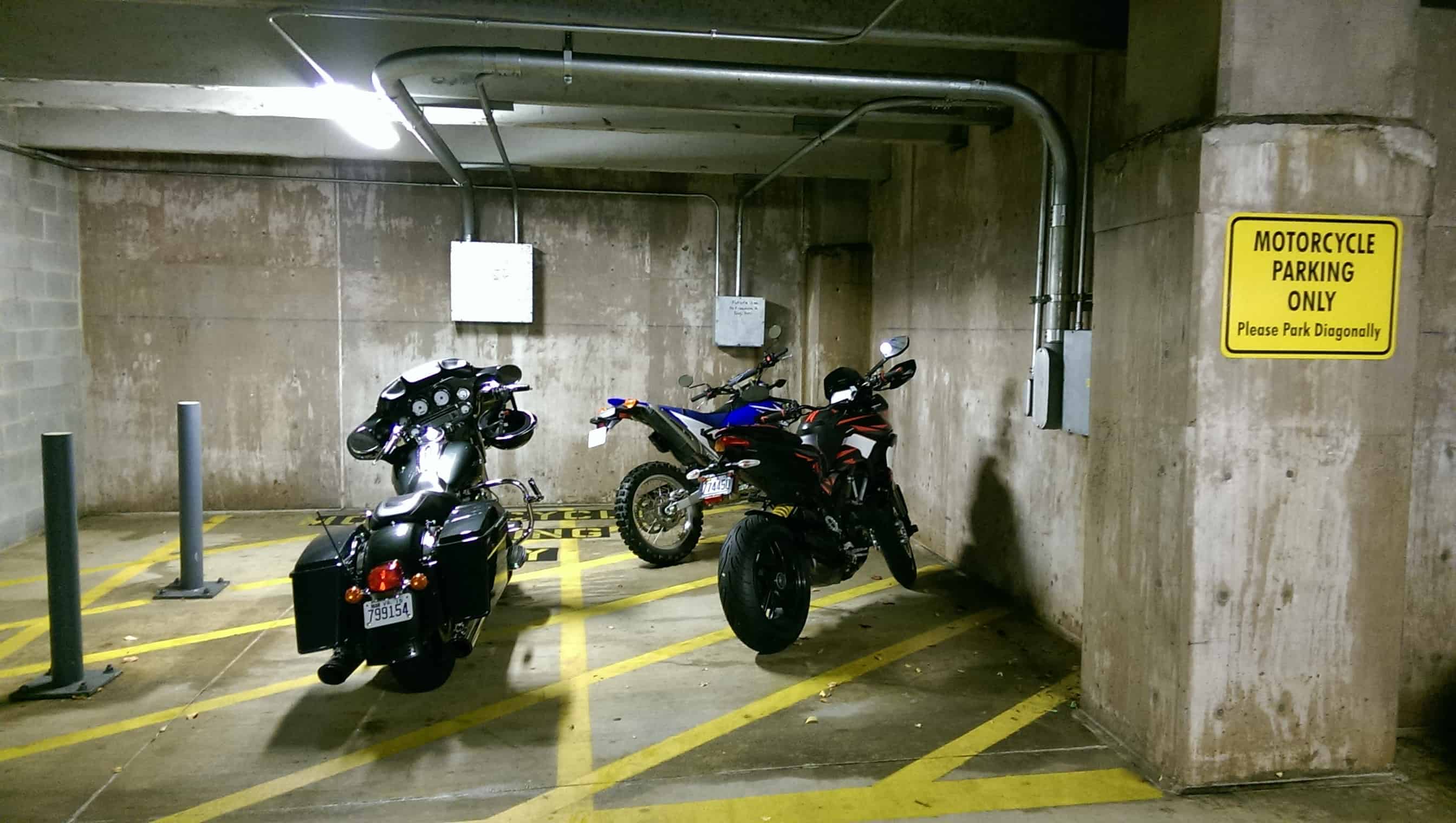 Выбираем место для хранения мотоцикла