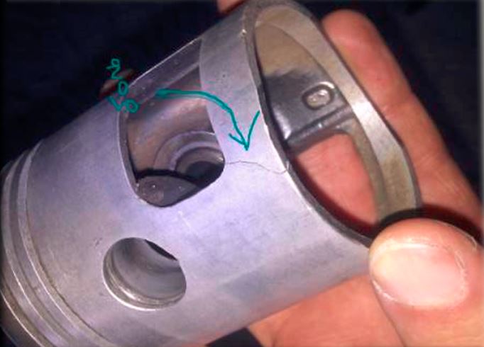 Как правильно установить кольца на поршень двухтактного скутера