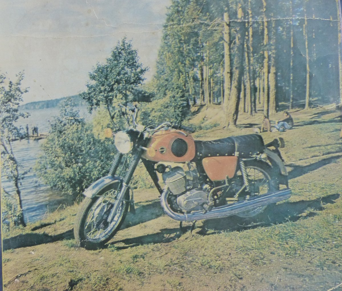 Мотоцикл ИЖ Планета Советский мотоцикл
