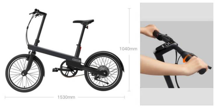 ﻿﻿велосипед для гика — xiaomi qicycle folding electric bicycle за $660