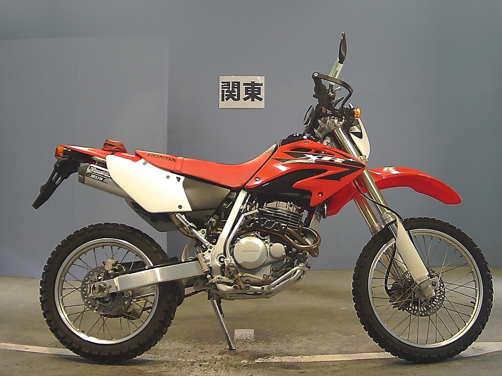 Honda xr250 фото