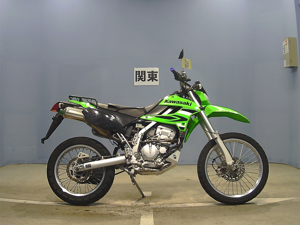 Мотоцикл kawasaki klx 250 (видео)