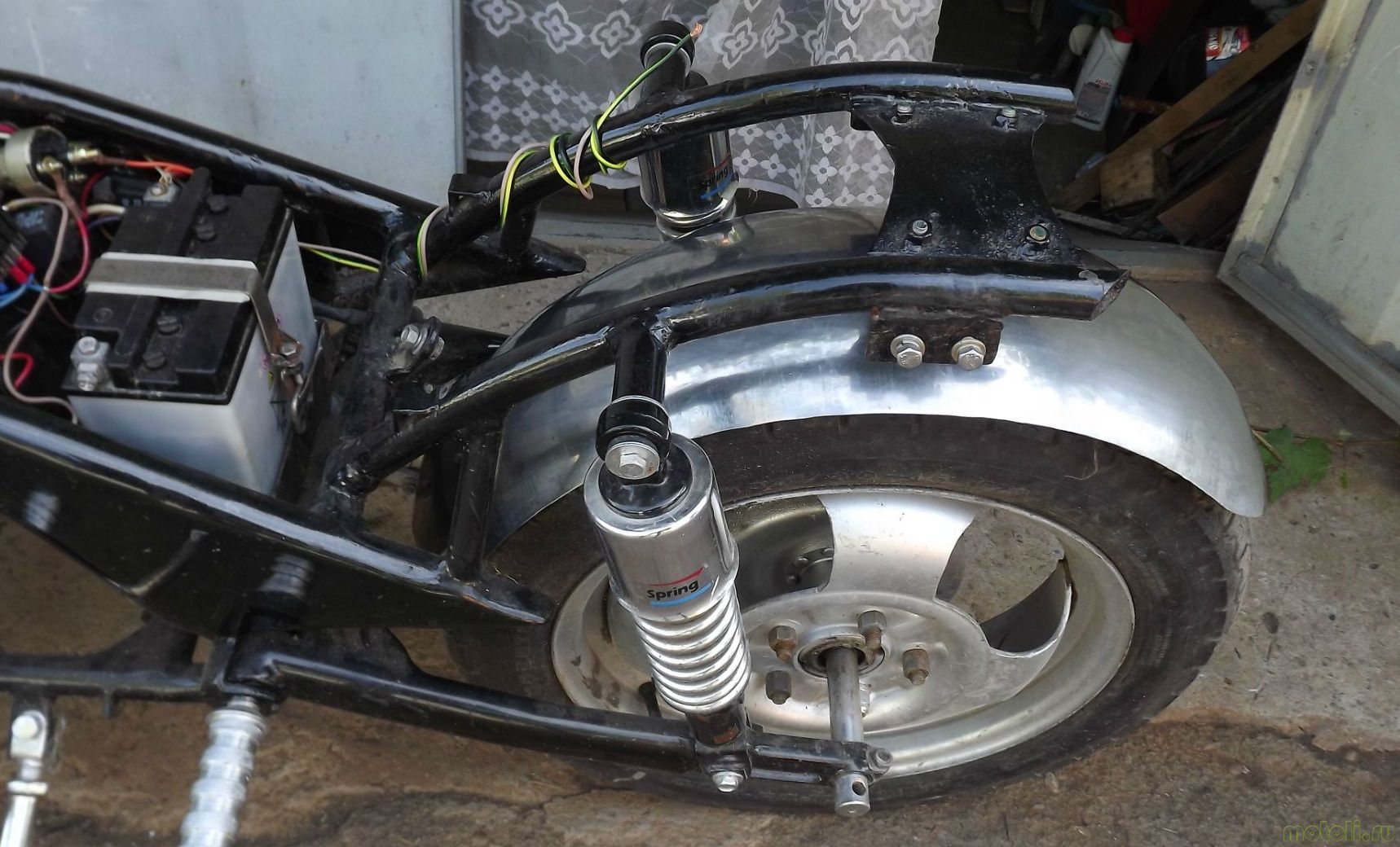 Изготовление колеса для мотоцикла с нуля