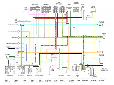 Схема проводки мопеда рейсер 50 кубов