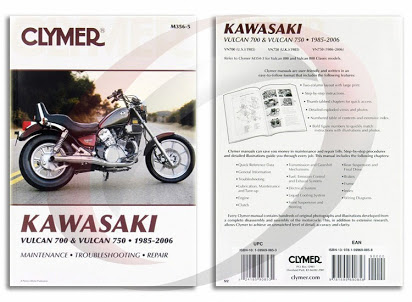 Мануалы и документация для Kawasaki VN750 Vulcan