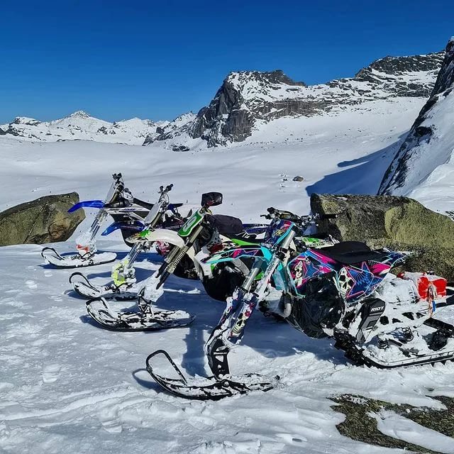 Сноубайк — это: что такое snow bike