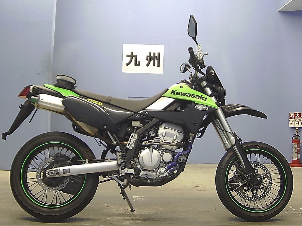 Тест-драйв мотоцикла kawasaki d-tracker 250 от журнала байк.