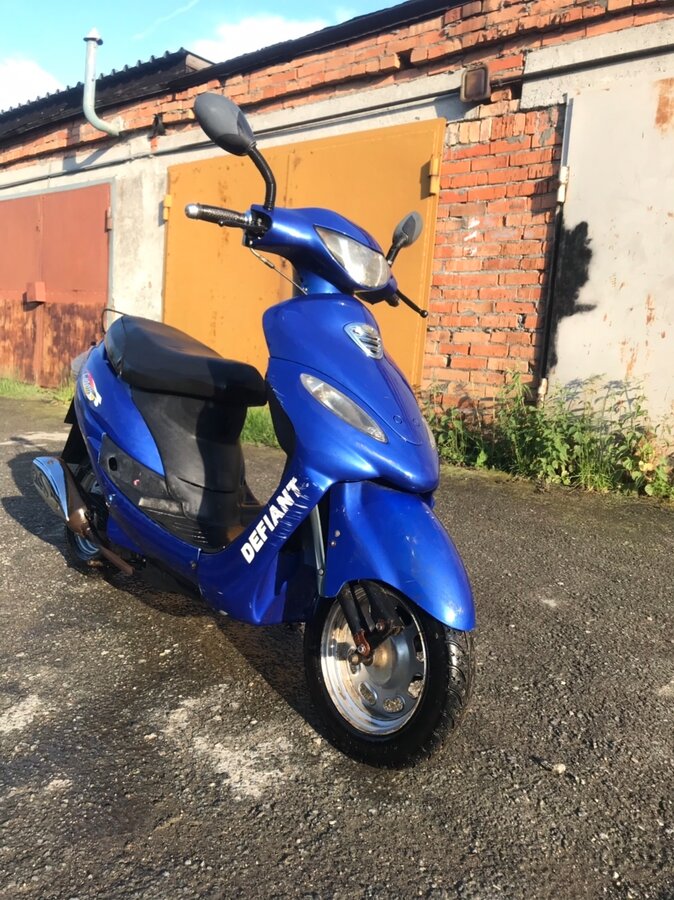 Скутер defiant dt-50qt-7 kengli: технические характеристики
