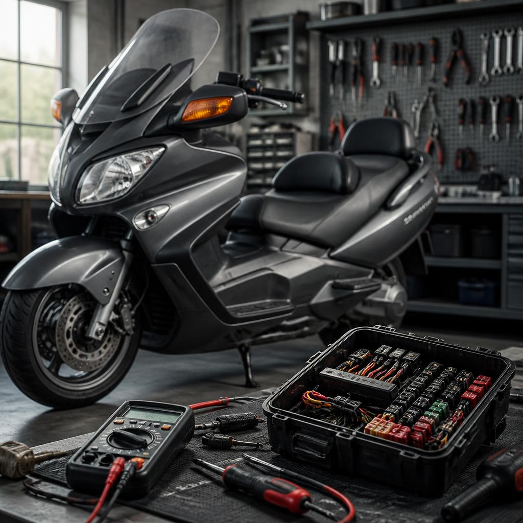 Suzuki Address — руководство по обслуживанию и ремонту электрооборудования