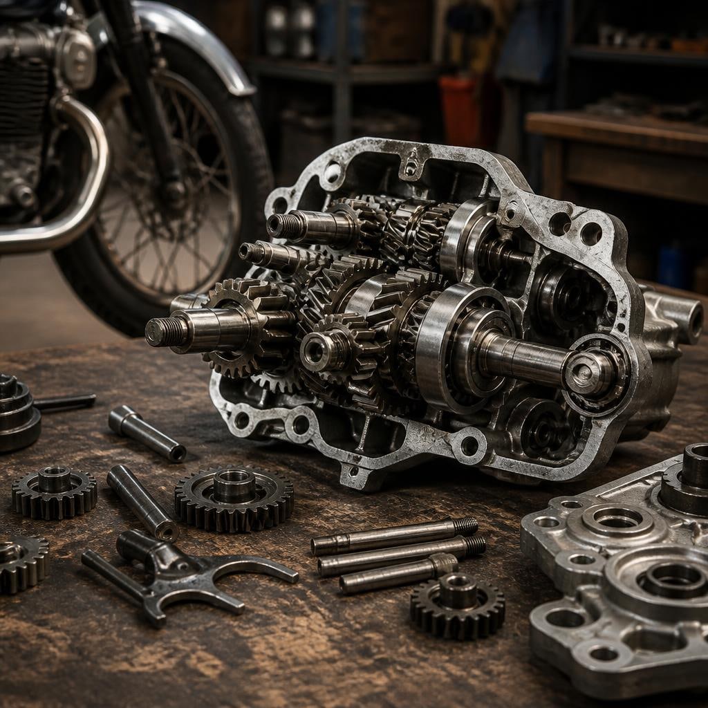 Замена цепи и звезд на мотоцикле Suzuki GSF 400 bandit