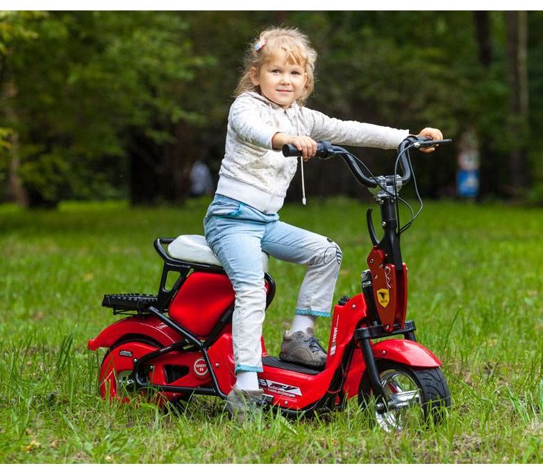 Как завоевать любовь и уважение своего чада: мотоцикл для ребенка на бензине