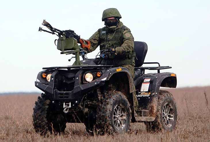 Конструктор армия россии военный квадроцикл 322детали