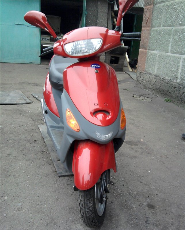 Скутер defiant dt-50qt-7 kengli: технические характеристики