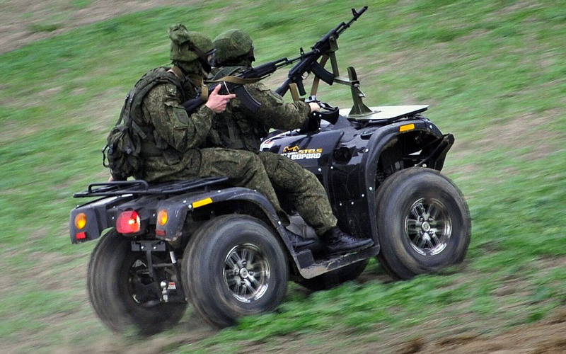 Военные квадроциклы российского производства