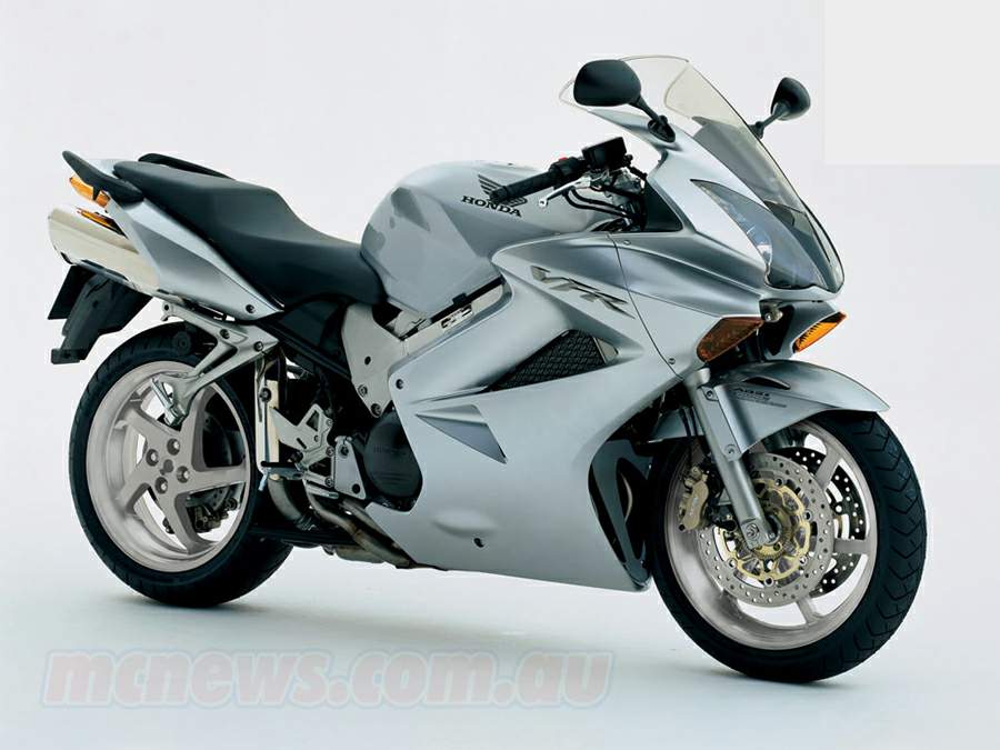 Современный высокотехнологичный мотоцикл honda vfr800
