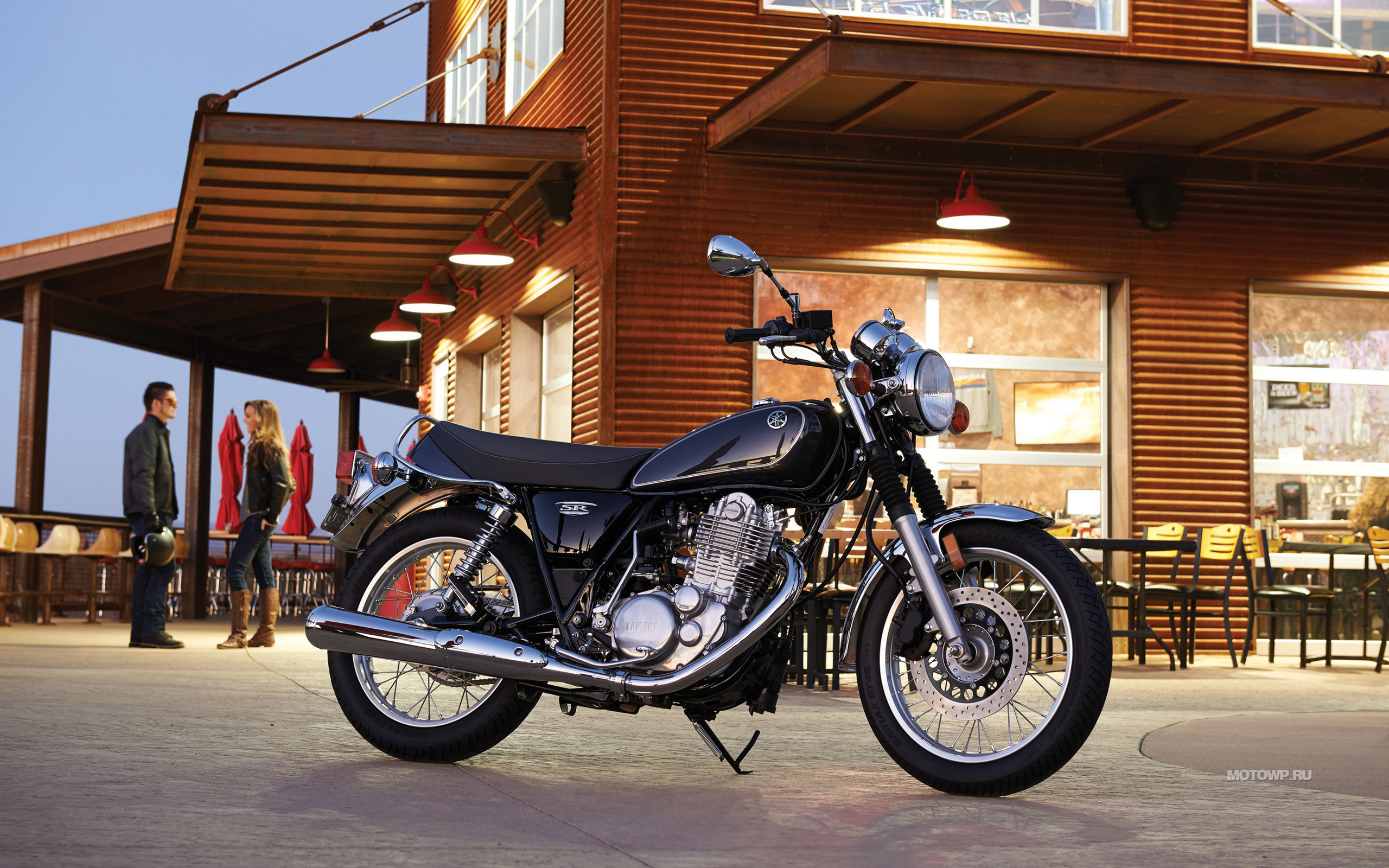 Тест-драйв мотоцикла Yamaha SR400