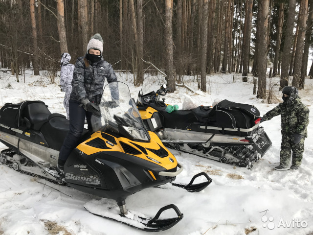Снегоход brp ski-doo 2021 skandic wt 550