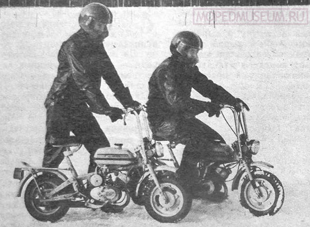 Советские мотоциклы для шкмг, часть 26: хай тек 70х - мопеды рига серии с.
