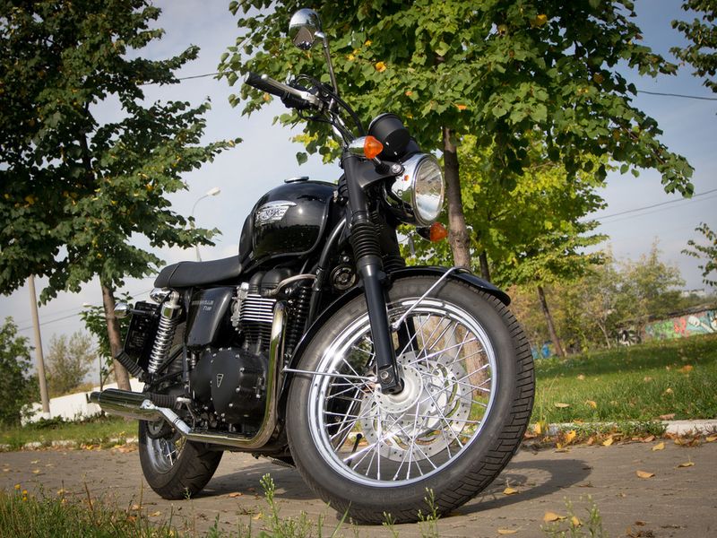 Мотоцикл triumph bonneville t100 2012 обзор