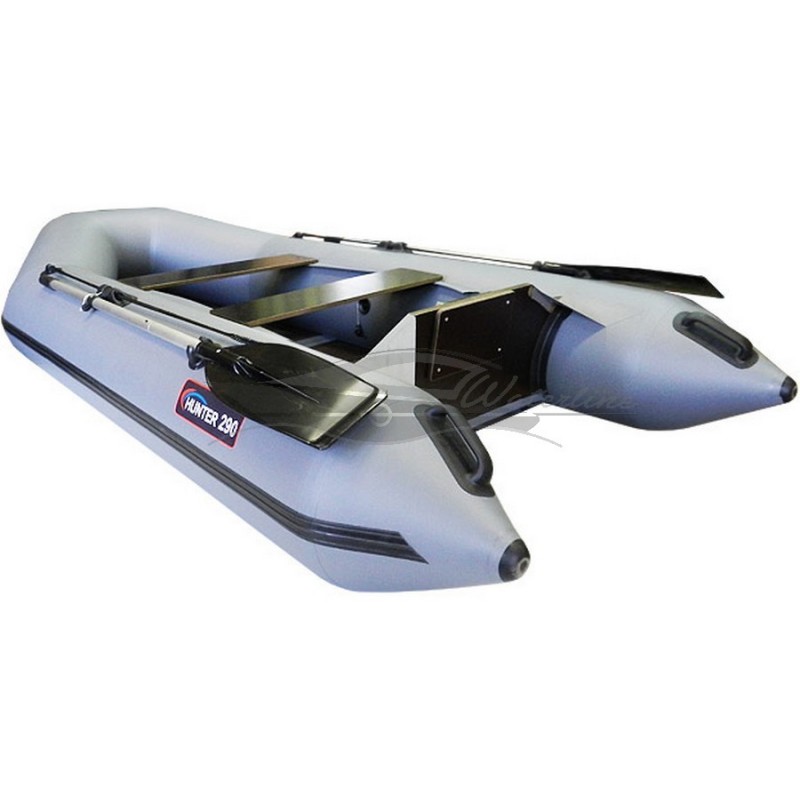 Хантер 360 а (нднд) с умеренно-килеватым надувным дном низкого давления — моторная надувная лодка пвх