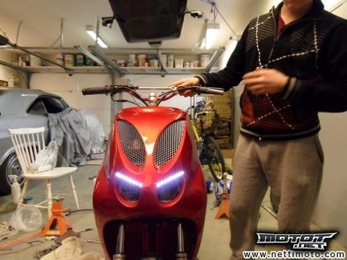 Тюнинг трансмиссии скутера Yamaha Neos