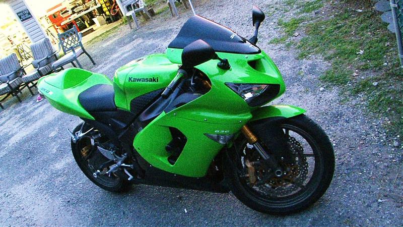 Обзор спортивного мотоцикла Kawasaki Ninja (Кавасаки Ниндзя) 600 (ZX 6R)