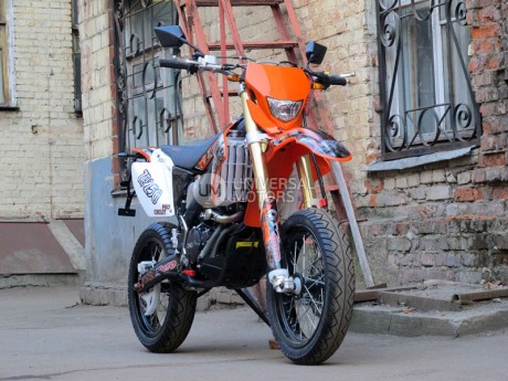 Мотоцикл x-moto sx-250 — с четырехтактным двигателем 250 куб см