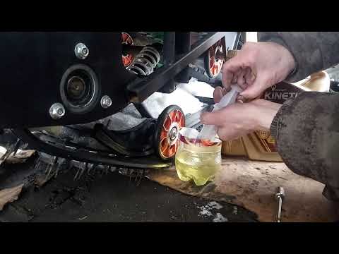 Как правильно заменить масло в редукторе скутера