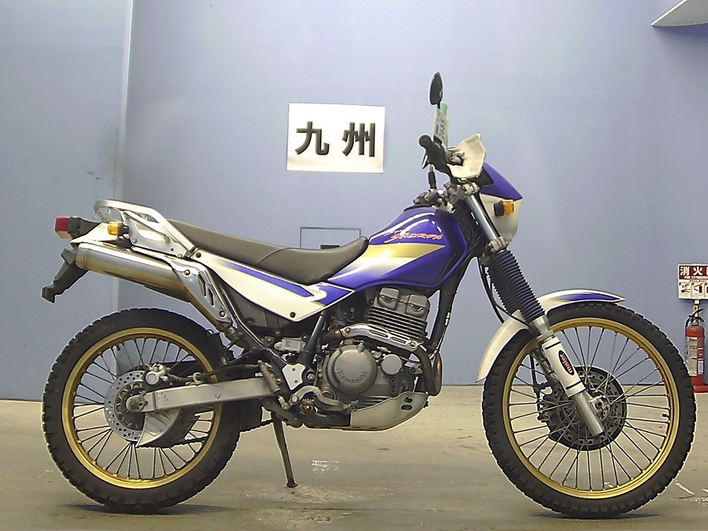 Обзор мотоцикла kawasaki kl250 super sherpa (kl250-g, kl250-h)