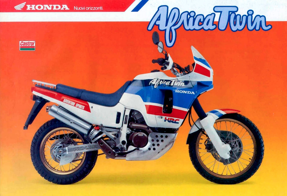 Мотоцикл honda xrv 650 africa twin  1988 обзор